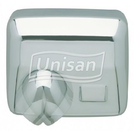 Secador de Mãos Ouragan Inox Brilhante