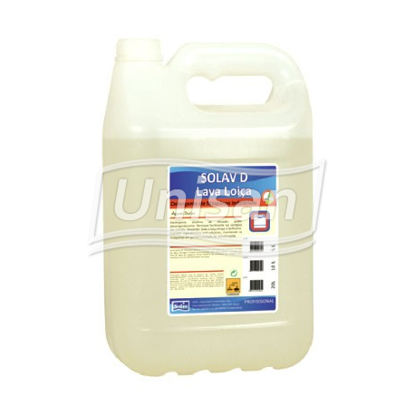 Solav D - Detergente lavagem máquina loiça (5 lts)